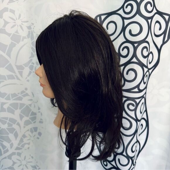 Estetica Rebecca Dark Chocolate Brown Butterfly Cut Synthetic Wig Size Average - Picture 5 of 8